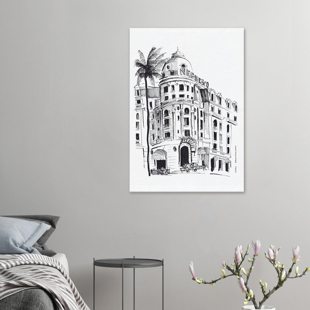 
                      
                        Elegant Architecture Of France, Art On Canvas Print
                      
                    