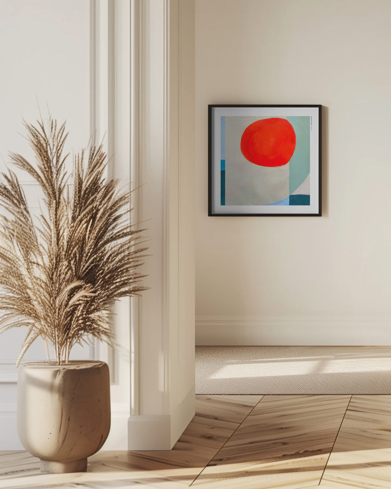
                      
                        Stillness at Sunrise, Abstract Sky: Fine Art Wooden Framed Poster
                      
                    