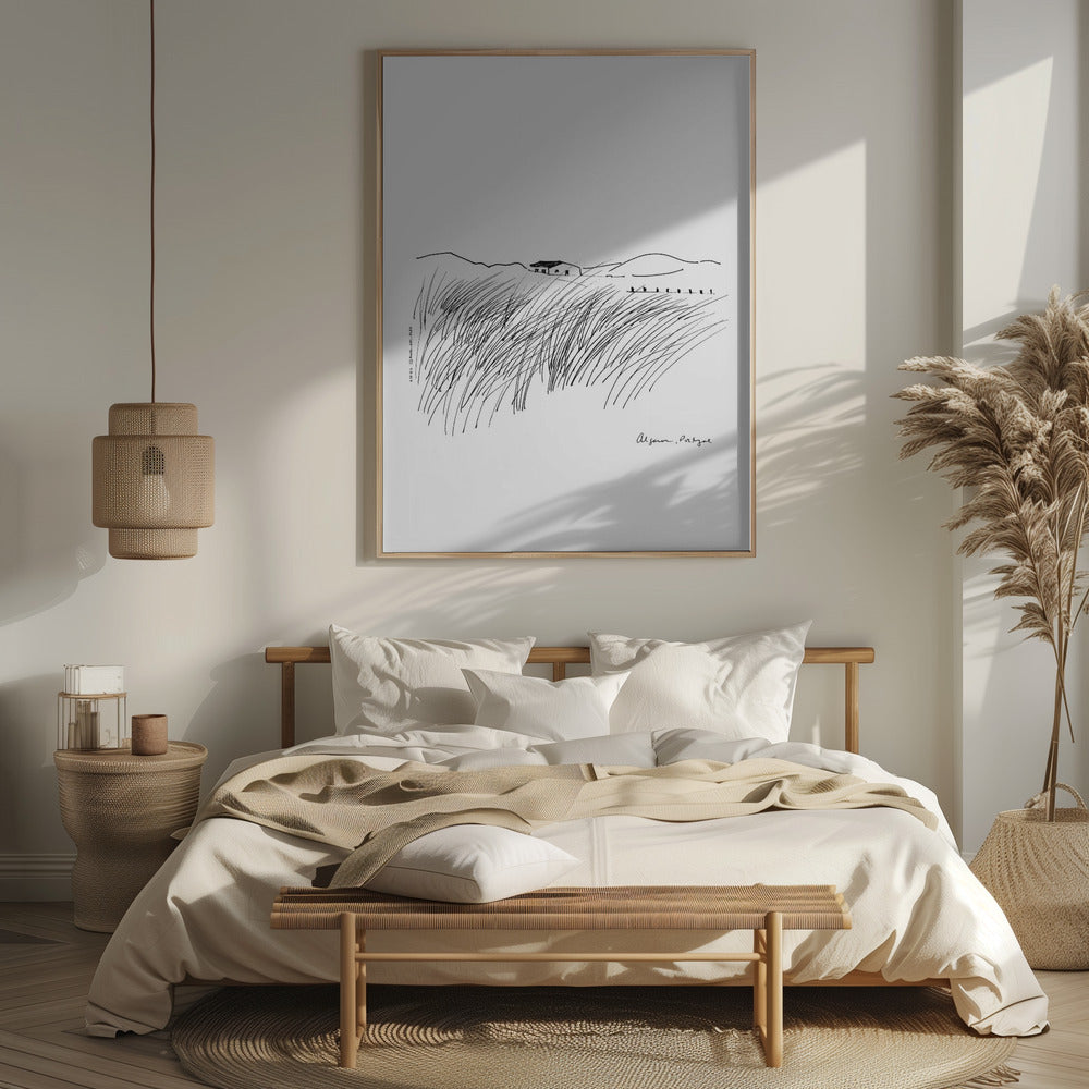 
                      
                        Wild Algarve Coastal Landscape, Minimalist Portugal Framed Art Print
                      
                    