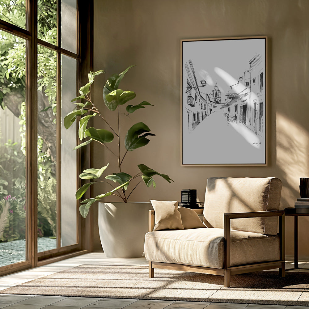 
                      
                        Portugal Street Art: Fine Art Wooden Framed Poster
                      
                    