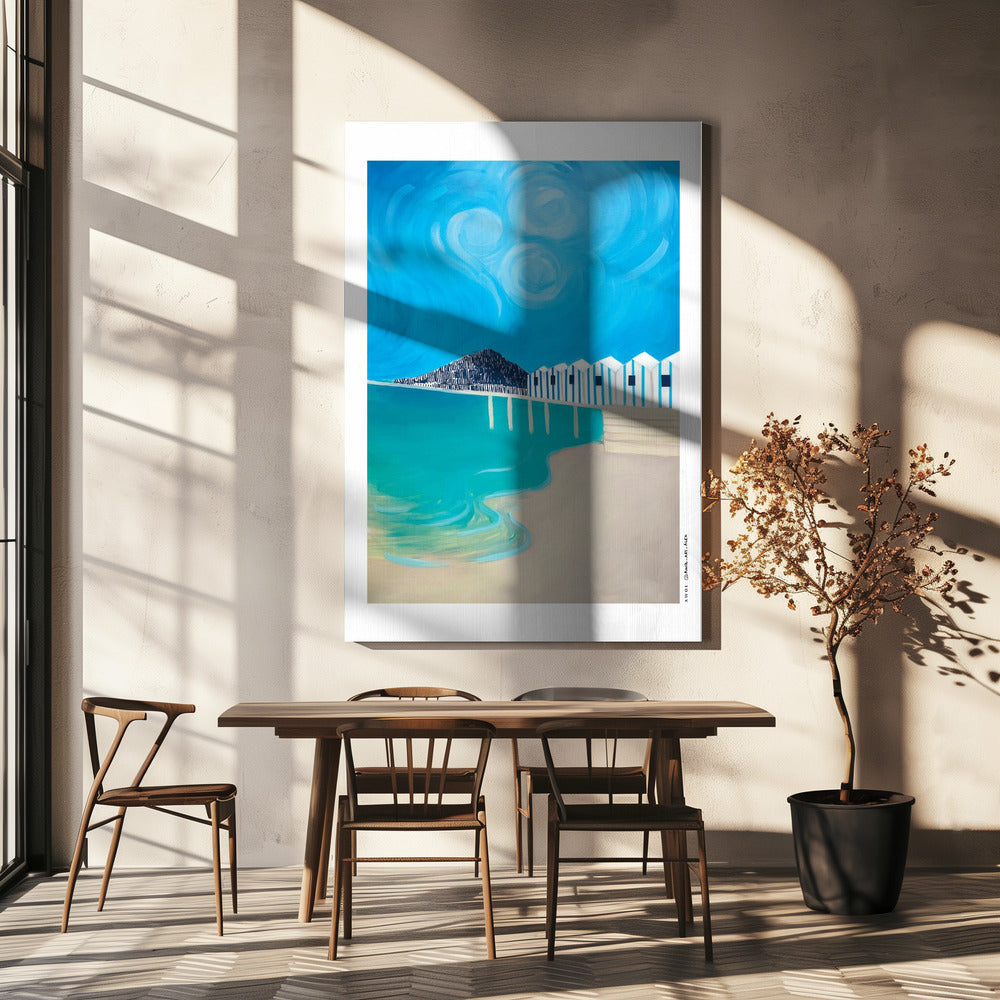 
                      
                        Amalfi Coast Travel Poster – Colourful Italian Wall Decor, Modern Art Print of Capri & Naples Seaside
                      
                    