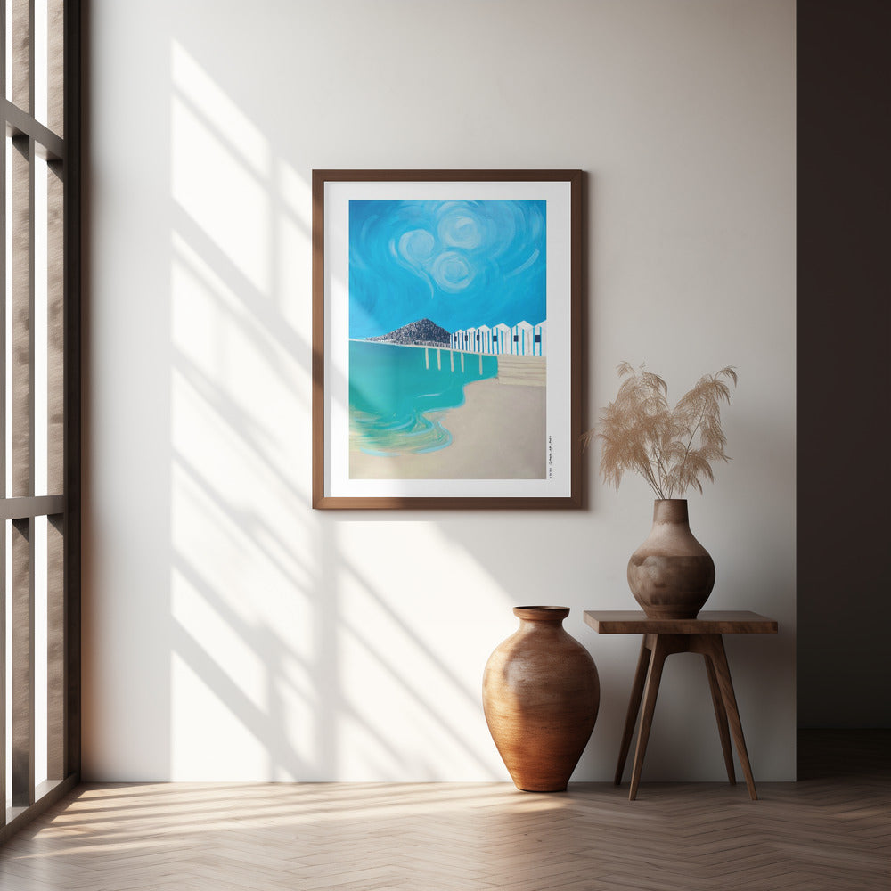 
                      
                        Amalfi Coast Travel Poster – Colourful Italian Wall Decor, Modern Art Print of Capri & Naples Seaside
                      
                    