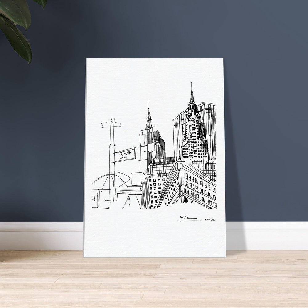 
                      
                        New York City Art, Iconic Skyscrapers: Canvas Print
                      
                    