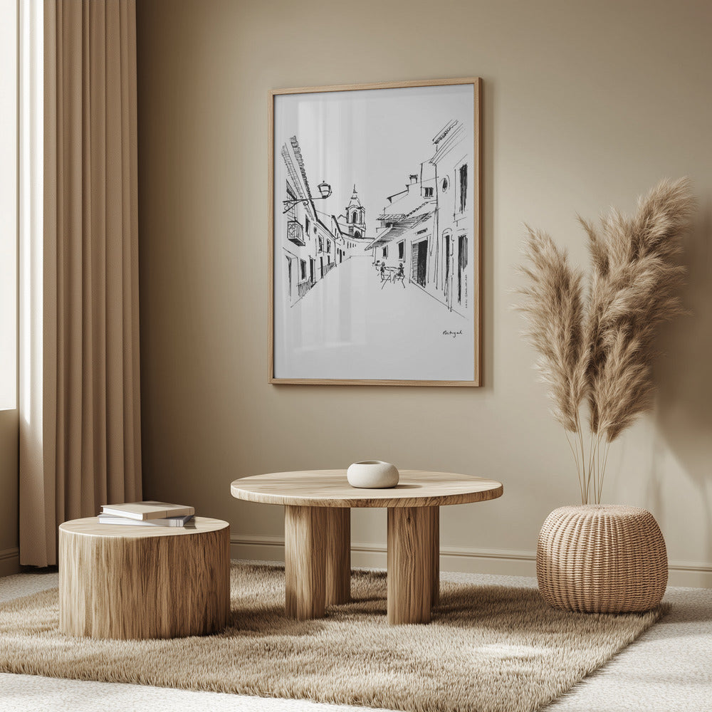 
                      
                        Portugal Street, Morning Coffee: Fine Art Poster
                      
                    