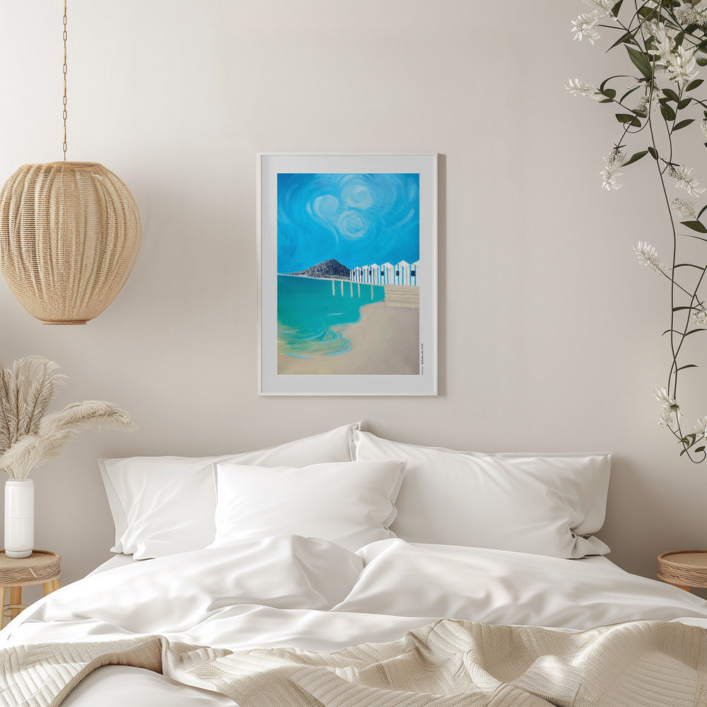 
                      
                        Amalfi Coast Travel Poster – Colourful Italian Wall Decor, Modern Art Print of Capri & Naples Seaside
                      
                    