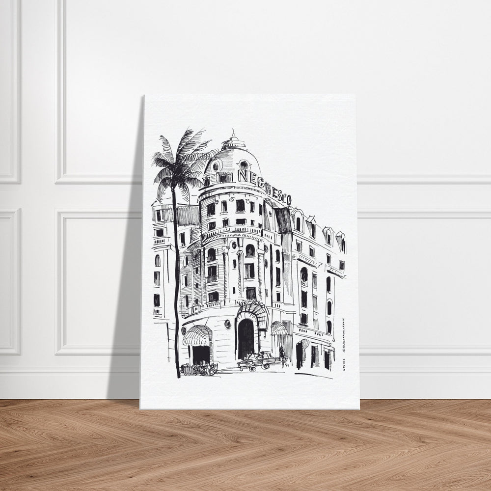 
                      
                        Elegant Architecture Of France, Art On Canvas Print
                      
                    