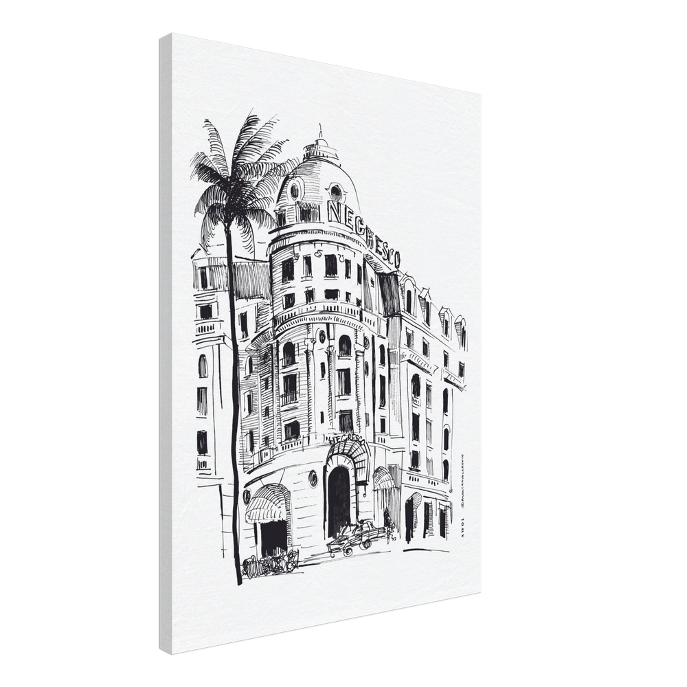 
                      
                        Elegant Architecture Of France, Art On Canvas Print
                      
                    