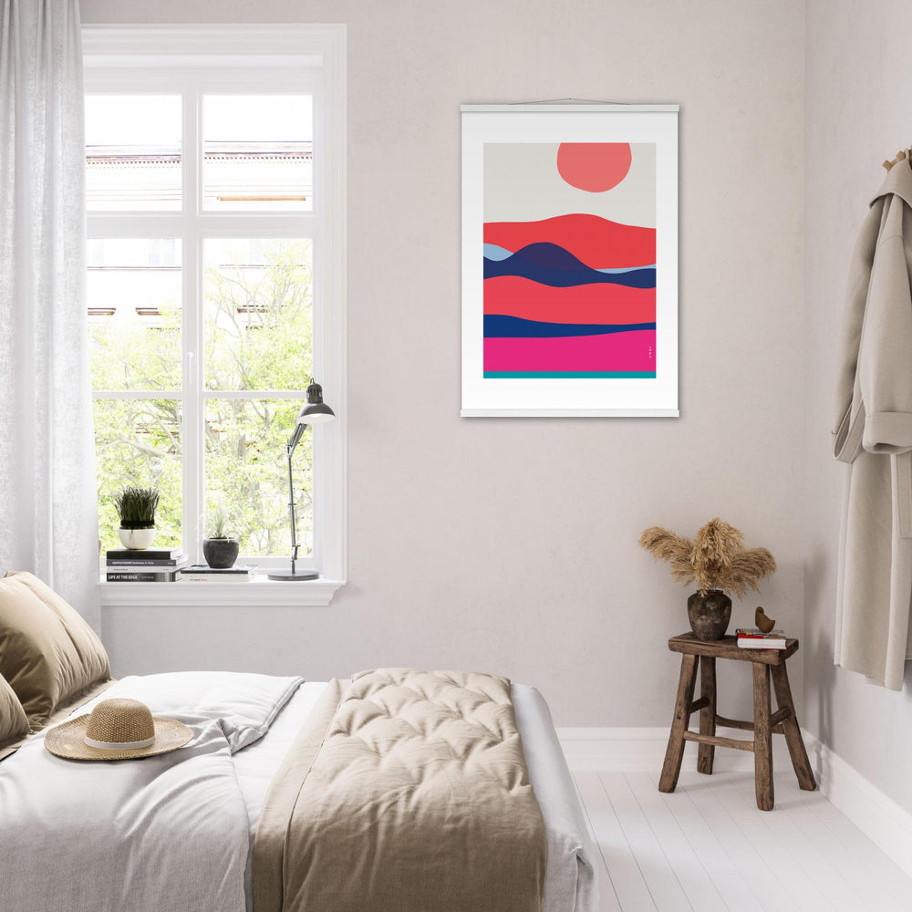 
                      
                        Abstract Sea Wall Art Print: Sunrises and Sunsets Poster With Hanger - Creations Awol
                      
                    