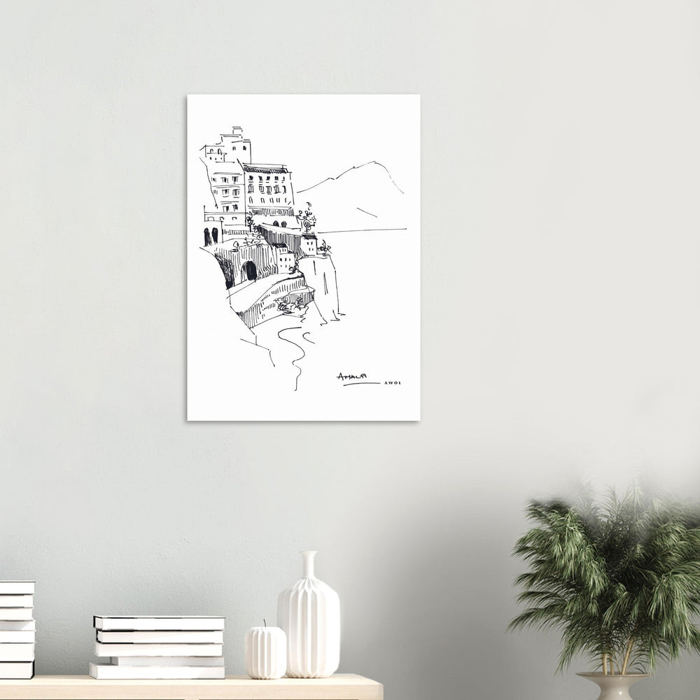 
                      
                        Amalfi Coast, Italy Art Print With Small Towns: Poster Print - Creations Awol
                      
                    