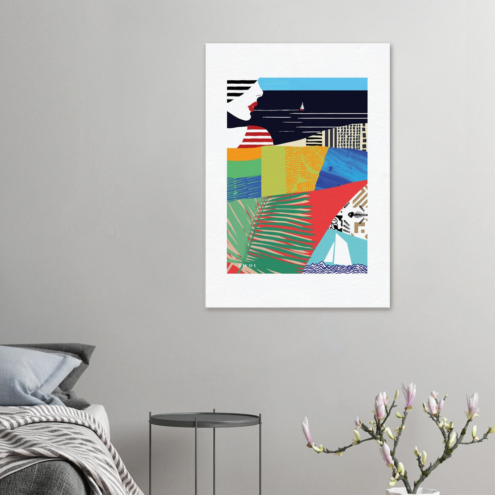 
                      
                        Beach Vibes: Canvas Print - Creations Awol
                      
                    