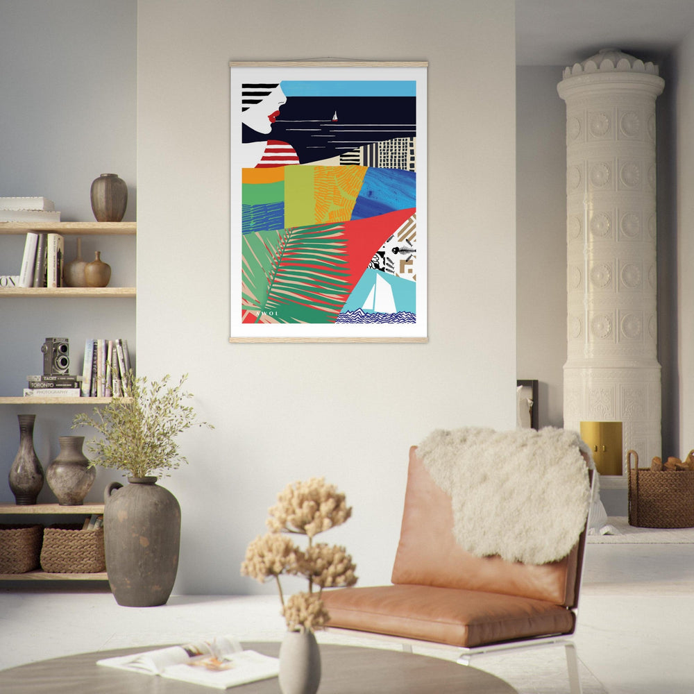 
                      
                        Beach Vibes: Classic Matte Paper Poster with Hanger - Creations Awol
                      
                    