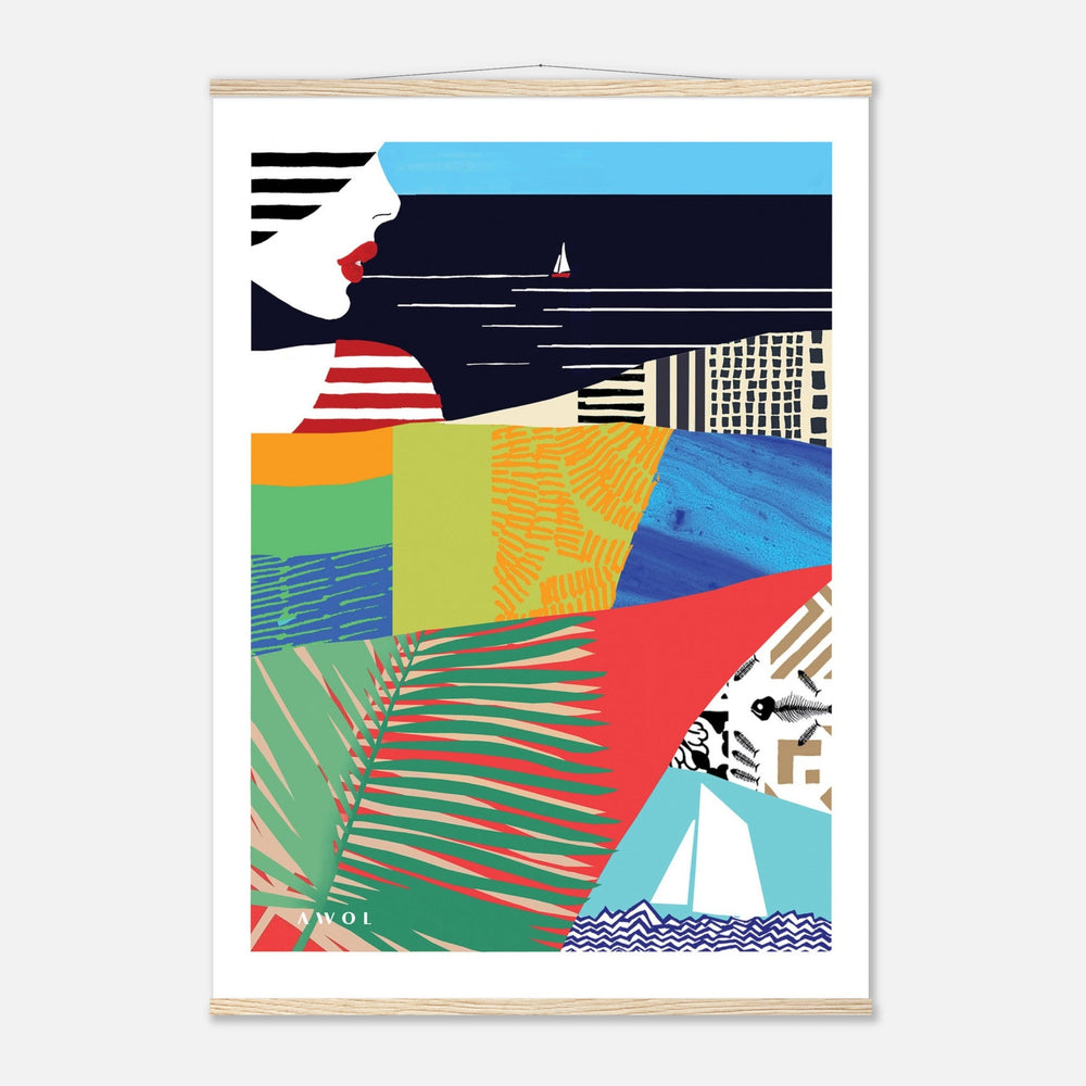 
                      
                        Beach Vibes: Classic Matte Paper Poster with Hanger - Creations Awol
                      
                    