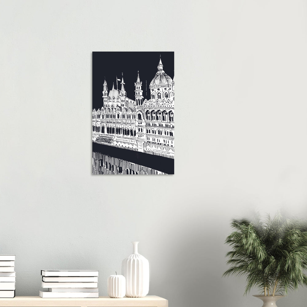 
                      
                        Budapest City Art Print, Castle On The Danube River: Travel Poster Print - Creations Awol
                      
                    