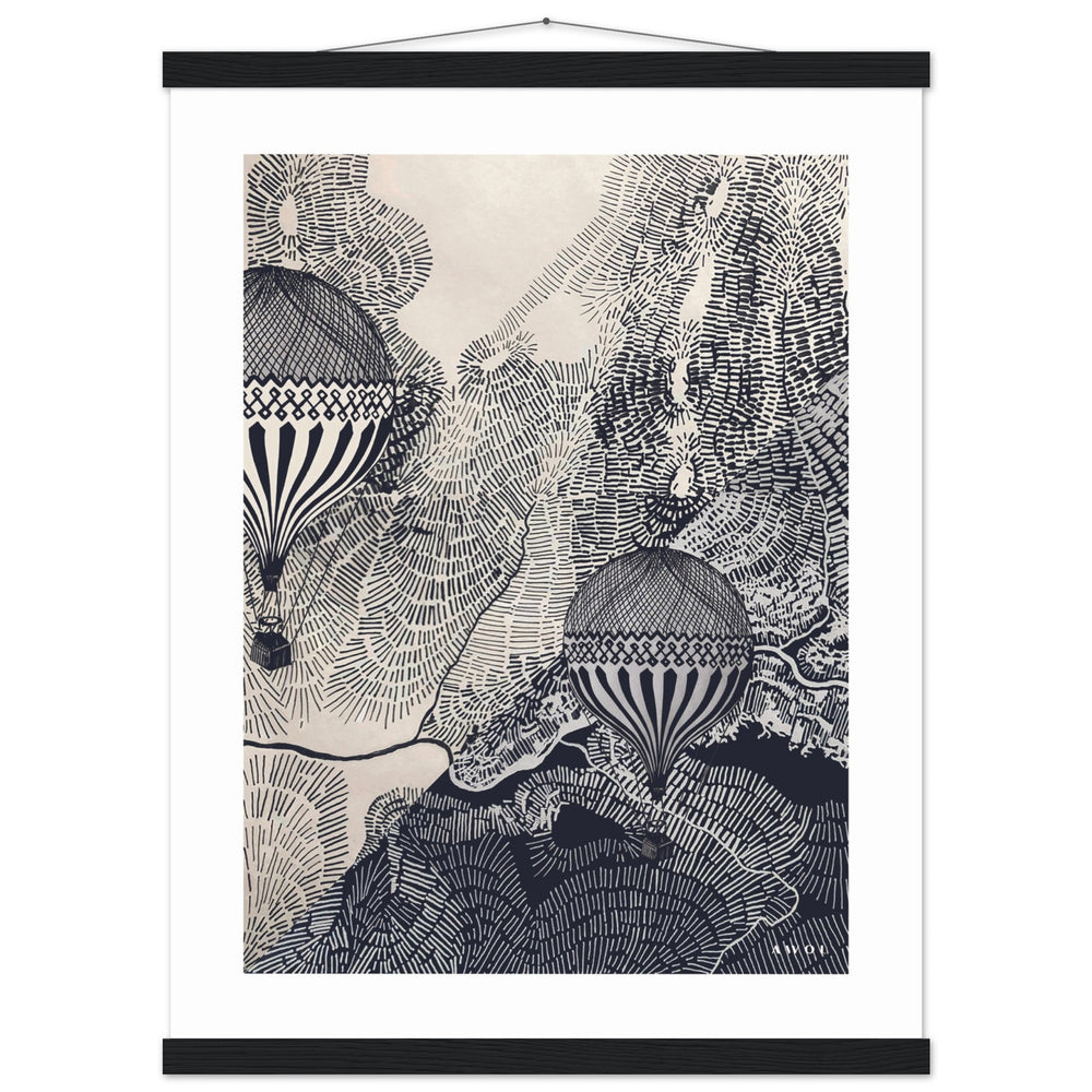 
                      
                        Dream Big Art Print: Vintage Travel In The Sky, Poster With Hanger
                      
                    