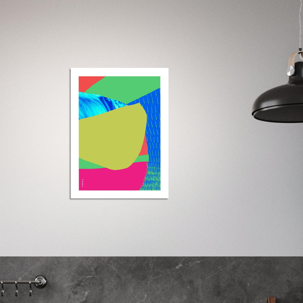 
                      
                        Colourful Bali, Thailand And Vietnam Abstract Landscapes: Aluminum Art Print - Creations Awol
                      
                    