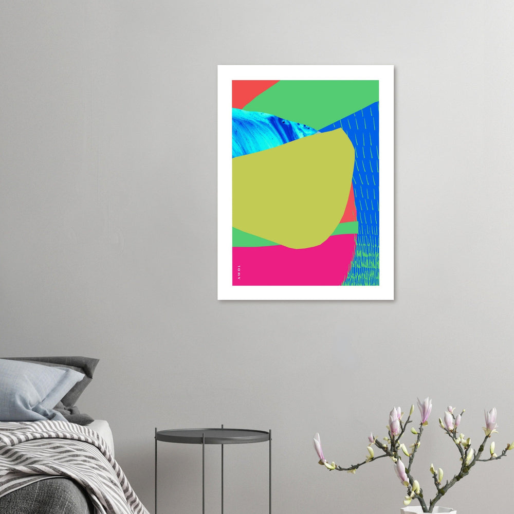 
                      
                        Colourful Bali, Thailand And Vietnam Abstract Landscapes: Aluminum Art Print - Creations Awol
                      
                    