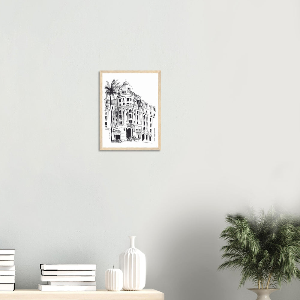 
                      
                        Palm Trees On The French Riviera: Côte d'Azur Framed Art Print
                      
                    