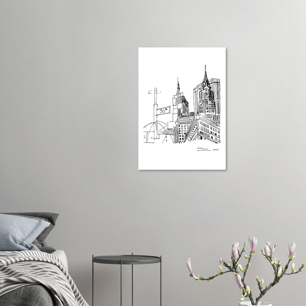 
                      
                        New York City Skyline Art, Iconic Skyscrapers: Poster Print
                      
                    